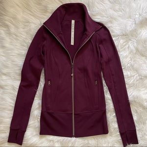 New Lululemon Define Jacket Wine Purple Berry size 2